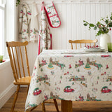 Catherine Lansfield Christmas Town Tablecloth - Christmas Town Table Cloth
