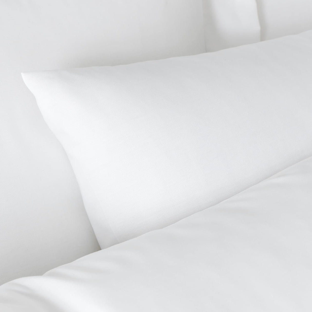 Bianca Fine Linens 180 Thread Count Egyptian Cotton Pillowcases - Egyptian Cotton Standard Pillowcase Pair White