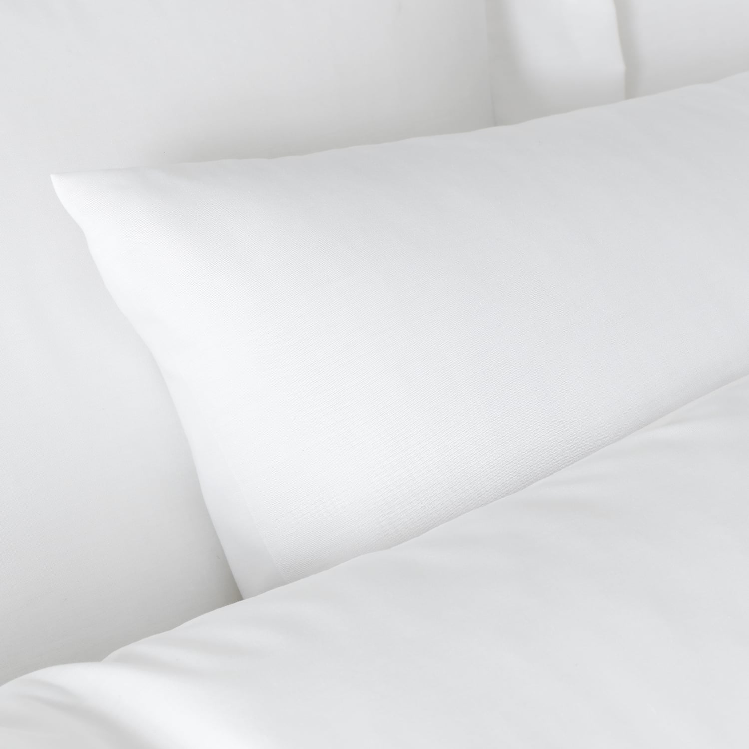 Bianca Fine Linens 180 Thread Count Egyptian Cotton Pillowcases - Egyptian Cotton Standard Pillowcase Pair White