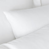 Bianca Fine Linens 180 Thread Count Egyptian Cotton Pillowcases - Egyptian Cotton Standard Pillowcase Pair White