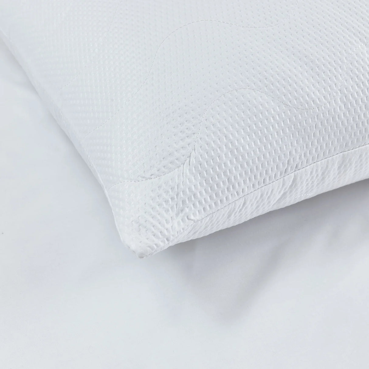 Catherine Lansfield Luxury Quilted Comfort Embossed Pillow Pair 3