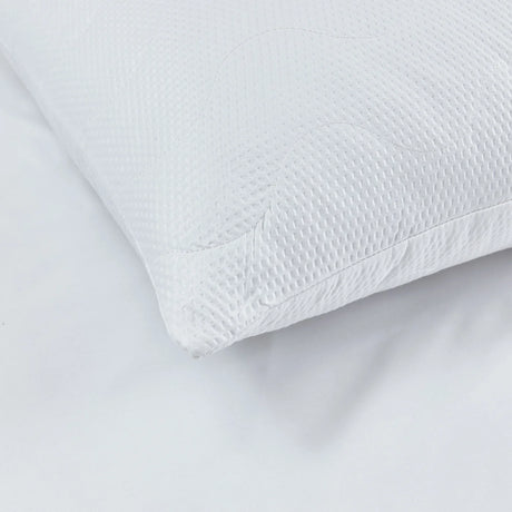 Catherine Lansfield Luxury Quilted Comfort Embossed Pillow Pair 3