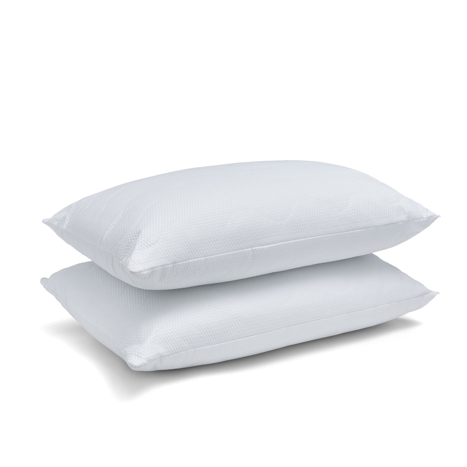 Catherine Lansfield Luxury Quilted Comfort Embossed Pillow - White - Luxury Quilted Comfort Embossed Pillow