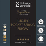 Catherine Lansfield Luxury Pocket Spring Pillow - Luxury Pocket Spring Pillow