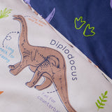 Catherine Lansfield Prehistoric Dinosaurs Duvet Cover Set - Prehistoric Dinosaur Duvet Set