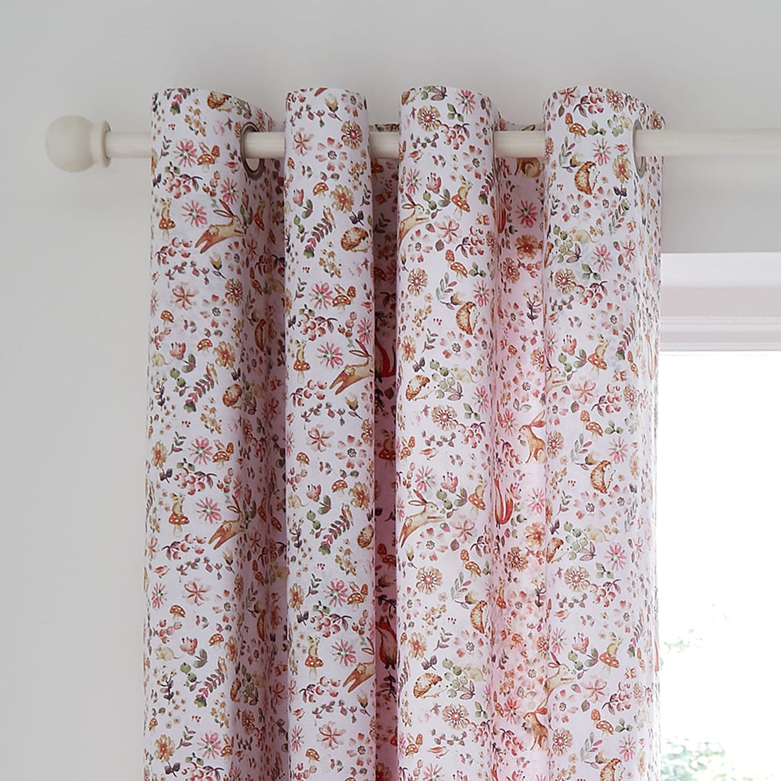 Catherine Lansfield Enchanted Butterfly Kids Eyelet Curtains