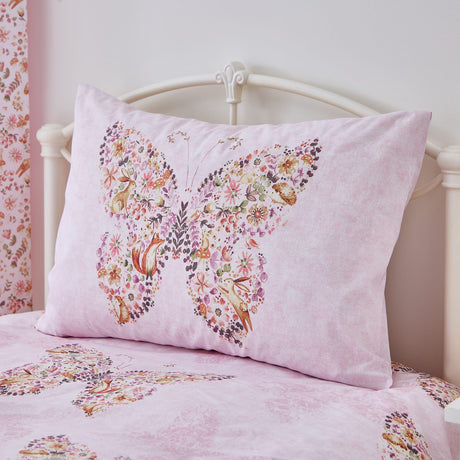 Catherine Lansfield Enchanted Butterfly Duvet Cover Set - Enchanted Butterfly Duvet Set