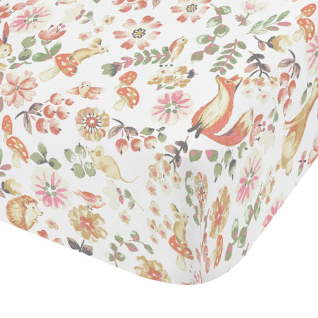 Catherine Lansfield Enchanted Butterfly 25cm Deep Fitted Sheet - Enchanted Butterfly Fitted Sheet