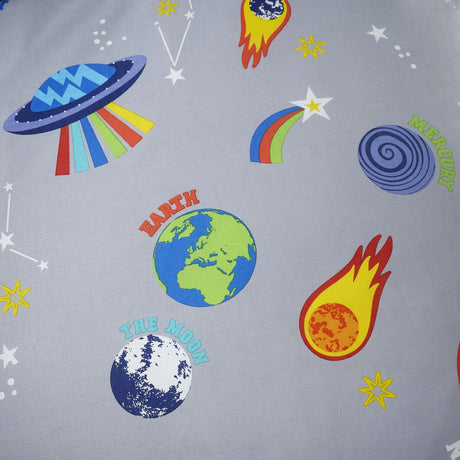 Catherine Lansfield Lost In Space 25cm Deep Fitted Sheet - Lost In Space Fitted Sheet