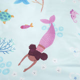 Catherine Lansfield Mermaid Duvet Cover Set - Mermaid Duvet Set
