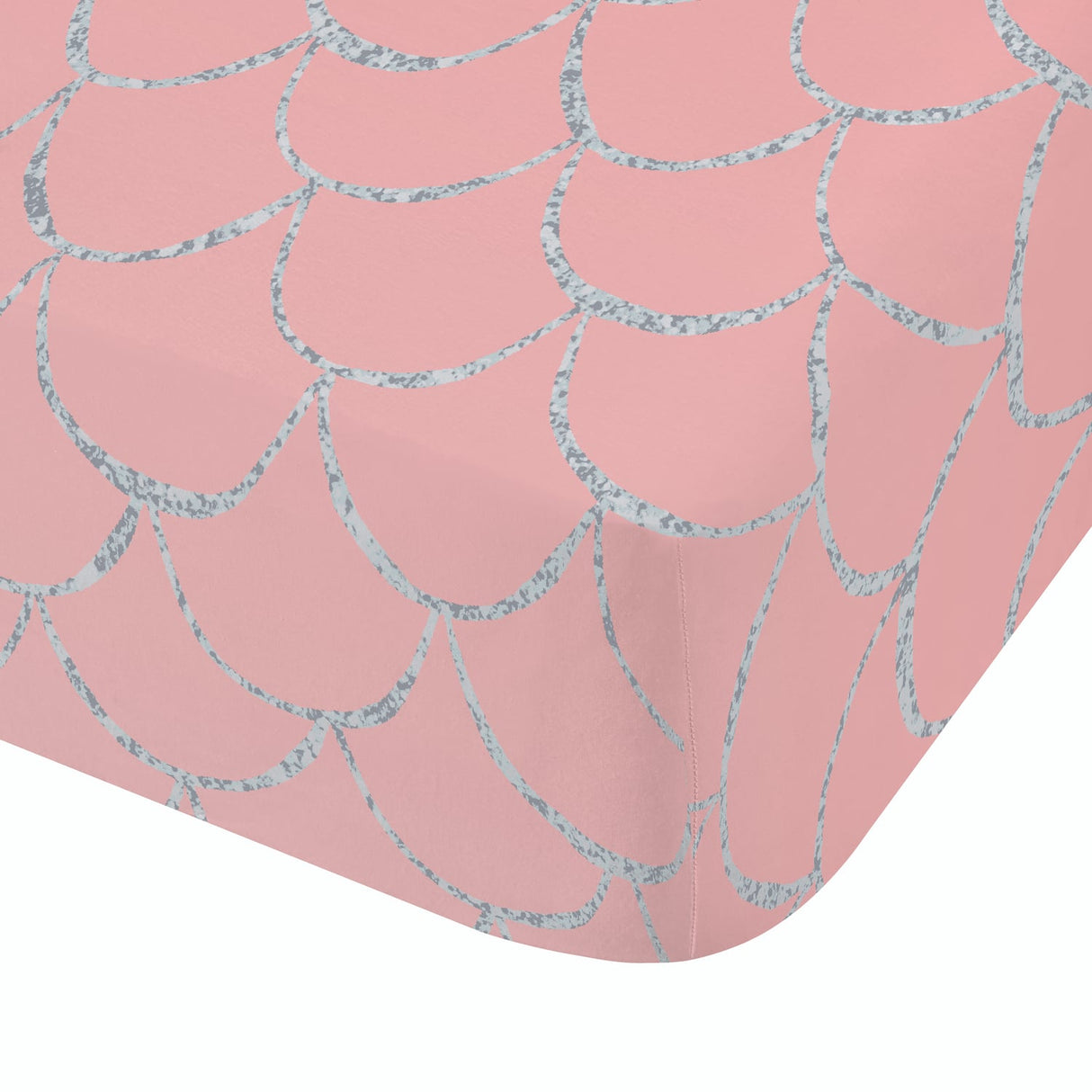 Catherine Lansfield Mermaid 25cm Deep Fitted Sheet - Mermaid Fitted Sheet