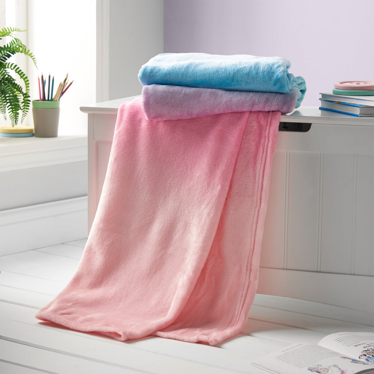 Catherine Lansfield Mermaid Cosy Kids Throw