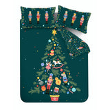 Catherine Lansfield Christmas Nutcracker Duvet Cover Set - Christmas Nutcracker Duvet Set