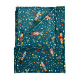 Catherine Lansfield Christmas Nutcracker Throw - Christmas Nutcracker Throw