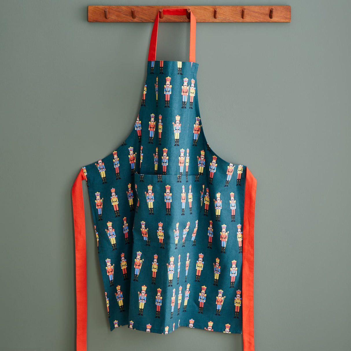 Catherine Lansfield Nutcracker Christmas Cotton Apron