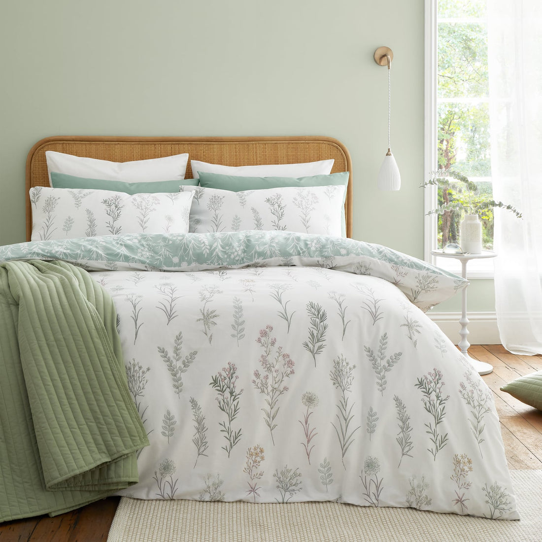 Bianca Fine Linens Wild Flowers Duvet Cover Set