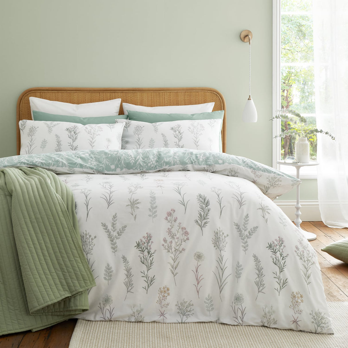 Bianca Fine Linens Wild Flowers Duvet Cover Set