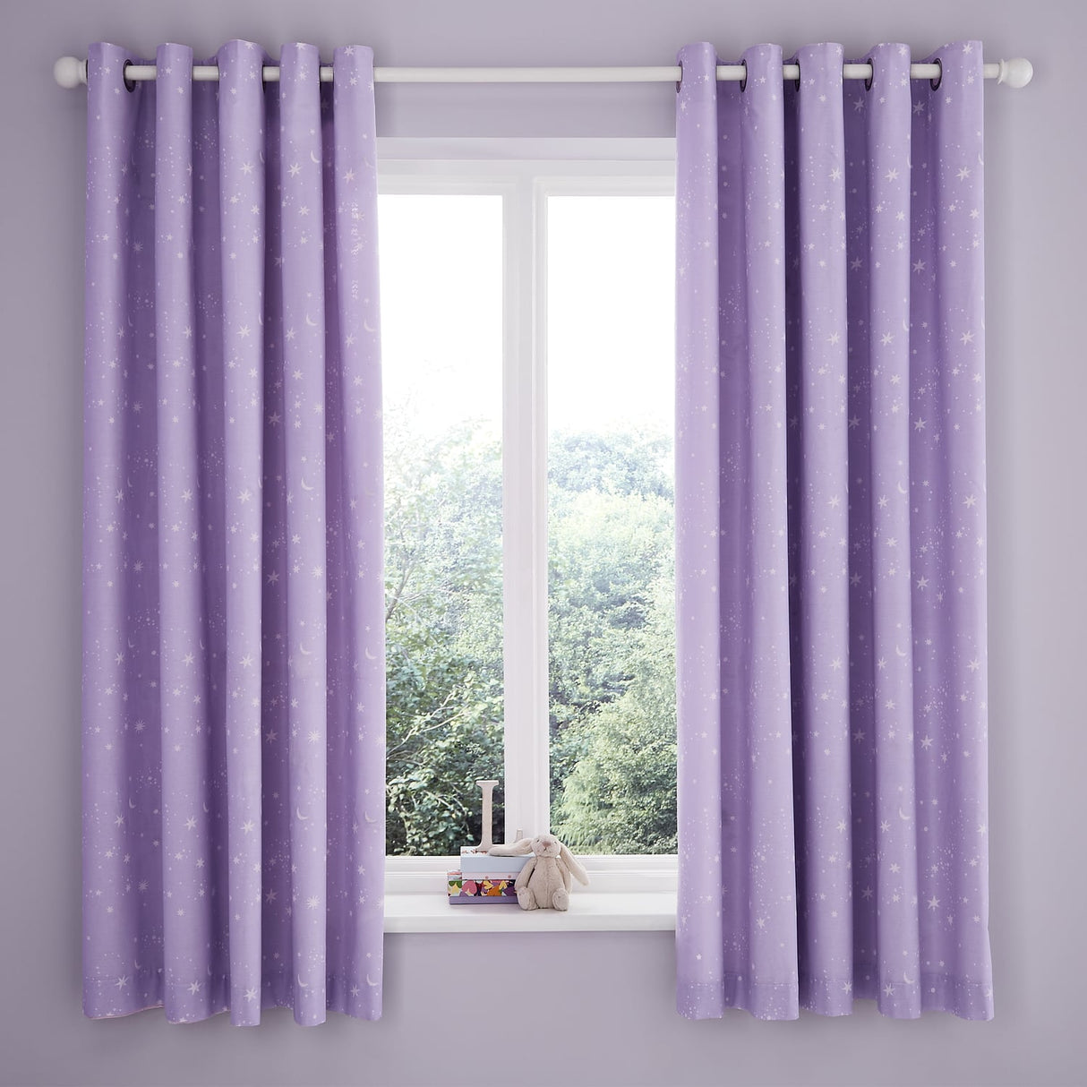 Catherine Lansfield Dancing Fairies Kids Eyelet Curtains Polycotton - Dancing Fairies Curtains