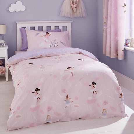 Catherine Lansfield Dancing Fairies Duvet Cover Set - Dancing Fairies Duvet Set