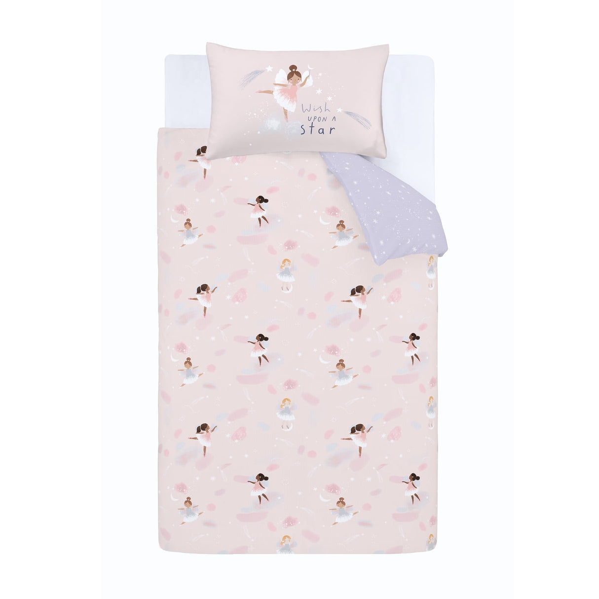 Catherine Lansfield Dancing Fairies Duvet Cover Set - Dancing Fairies Duvet Set