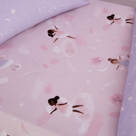 Catherine Lansfield Dancing Fairies 25cm Deep Fitted Sheet
