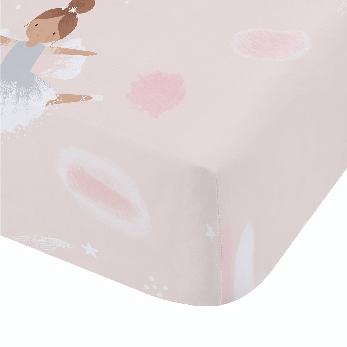 Catherine Lansfield Sherpa Underblanket 28cm Deep Fitted Sheet - Dancing Fairies Fitted Sheet