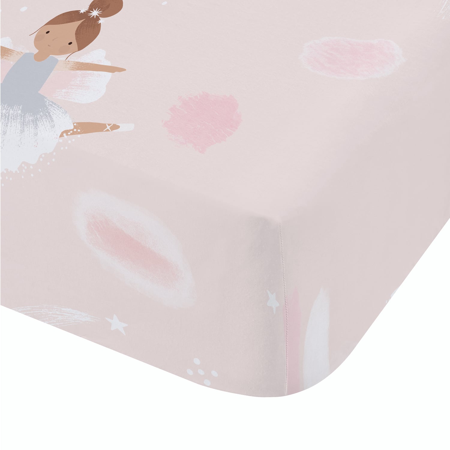 Catherine Lansfield Sherpa Underblanket 28cm Deep Fitted Sheet - Dancing Fairies Fitted Sheet