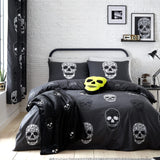 Catherine Lansfield Skulls Duvet Cover Set