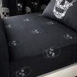 Catherine Lansfield Skulls 25cm Deep Fitted Sheet