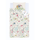 Catherine Lansfield Skulls Duvet Cover Set - Transport Duvet Set
