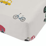 Catherine Lansfield Skulls 25cm Deep Fitted Sheet - Transport Fitted Sheet