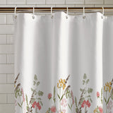 Catherine Lansfield Enchanted Twilight Animals Shower Curtain - Countryside Floral Shower Curtain