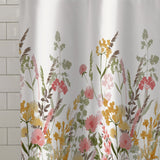 Catherine Lansfield Enchanted Twilight Animals Shower Curtain - Countryside Floral Shower Curtain