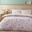 Catherine Lansfield Enchanted Twilight Animals Reversible Duvet Cover Set - Lilac