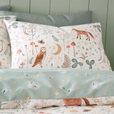 Catherine Lansfield Enchanted Twilight Animals Duvet Cover Set - Enchanted Twilight Animals Natural Duvet Set