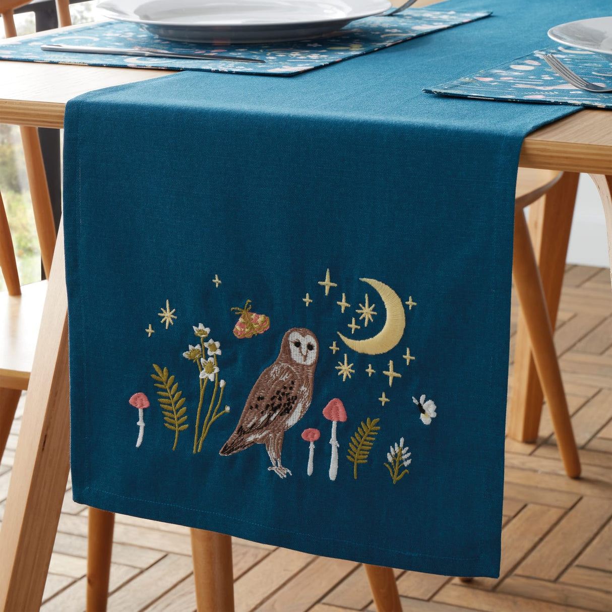 Catherine Lansfield Enchanted Twilight Animals Duvet Cover Set - Enchanted Twilight Animals Runner