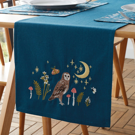 Catherine Lansfield Enchanted Twilight Animals Shower Curtain - Enchanted Twilight Animals Runner