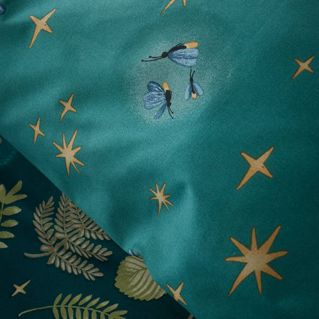Catherine Lansfield Enchanted Twilight Animals Duvet Cover Set - Enchanted Twilight Forest Green Duvet Set