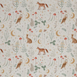 Catherine Lansfield Enchanted Twilight Animals Natural Wallpaper - Enchanted Twilight Natural Wallpaper