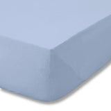 Catherine Lansfield Brushed Cotton Flannelette Fitted Sheet 32cm Deep - Blue image 3