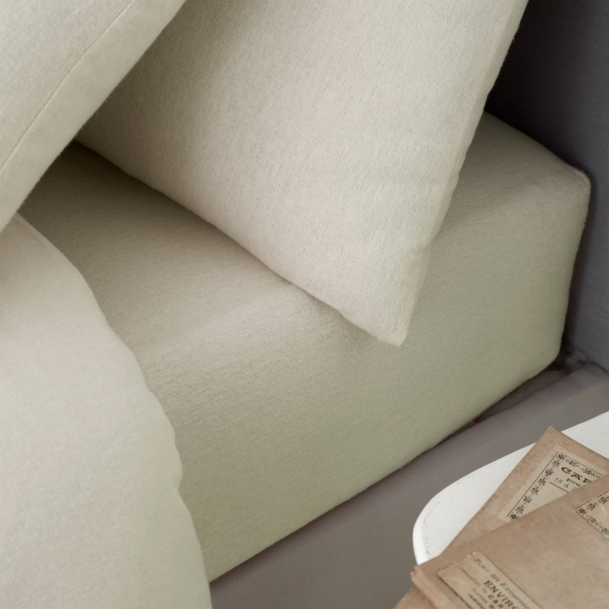 Catherine Lansfield Brushed Cotton 32cm Deep Fitted Sheet