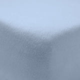 Catherine Lansfield Brushed Cotton 32cm Deep Fitted Sheet - Brushed Cotton Fitted Sheet Blue