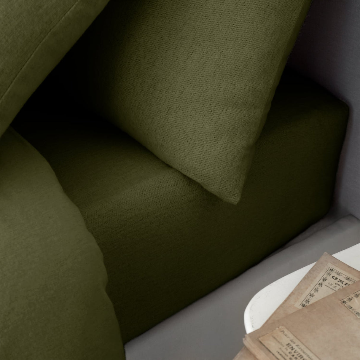Catherine Lansfield Brushed Cotton 32cm Deep Fitted Sheet