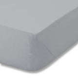 Catherine Lansfield Brushed Cotton 32cm Deep Fitted Sheet - Brushed Cotton Grey Fitted Sheet