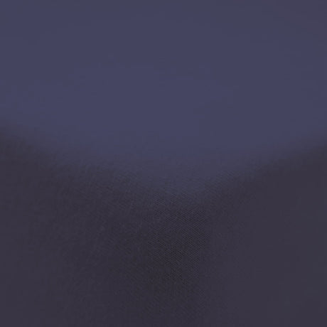 Catherine Lansfield Brushed Cotton 32cm Deep Fitted Sheet - Brushed Cotton Navy Fitted Sheet