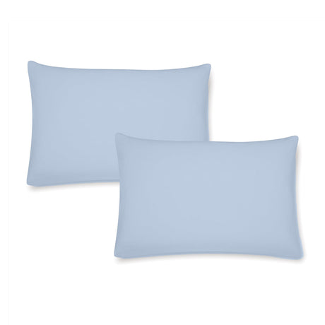 Catherine Lansfield Brushed Cotton Pillowcases - Brushed Cotton Std Pc Pair Blue