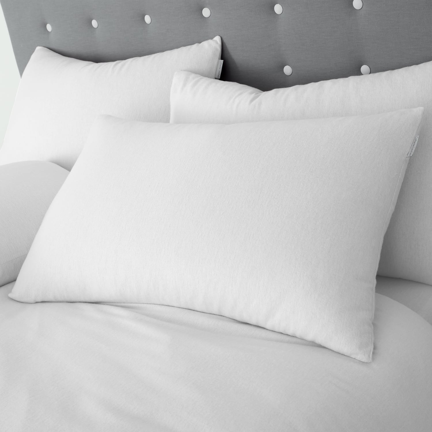 Catherine Lansfield Brushed Cotton Duvet Cover Set - Brushed Cotton White Duvet Set
