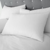 Catherine Lansfield Brushed Cotton Duvet Cover Set - Brushed Cotton White Duvet Set