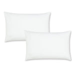 Catherine Lansfield Brushed Cotton Pillowcases - Brushed Cotton White Pillowcase Pair