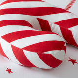 Catherine Lansfield Christmas Candy Cane 3D Novelty Filled Cushion - Christmas Candy Cane Cushion
